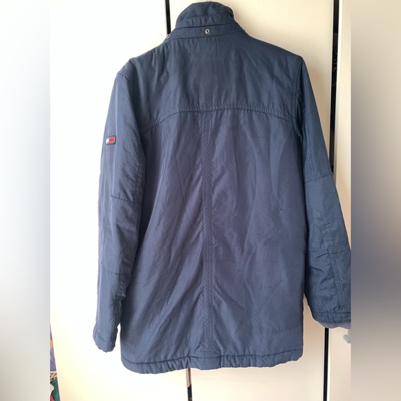 Vintage Hilfiger denim size small men’s navy jacket. - Picture 10 of 13